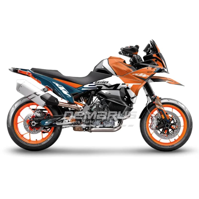 Kit déco moto Kit Déco KTM 890 SMT (2023-2026) | Édition Vortex - Vue 1
