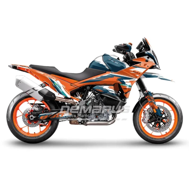 Kit déco moto Kit Déco KTM 890 SMT (2023-2026) | Édition Fjord - Vue 1