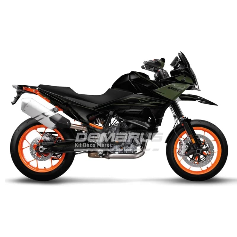 Kit déco moto Kit Déco KTM 890 SMT (2023-2026) | Édition Lignes Furtives - Vue 1