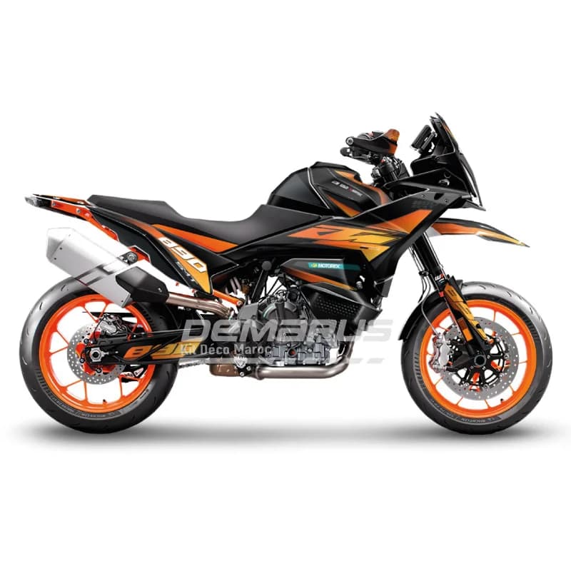 Kit déco moto Kit Déco KTM 890 SMT (2023-2026) | Édition Éruption - Vue 1