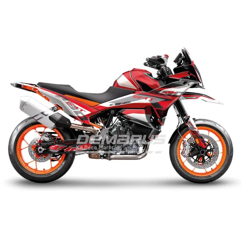Kit déco moto Kit Déco KTM 890 SMT (2023-2026) | Édition Lame Rouge - Vue 1